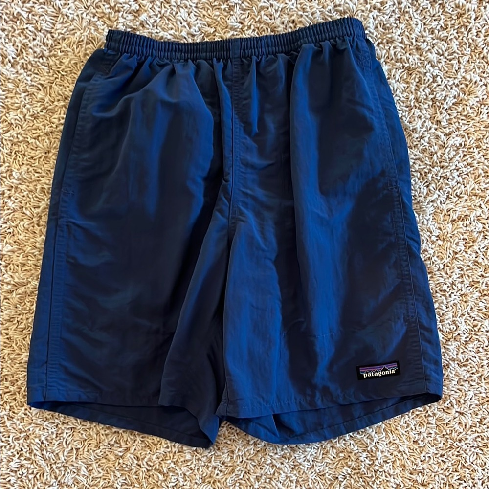 Patagonia Blue Athletic Shorts